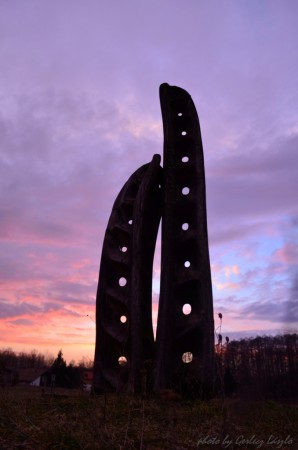 Részlet a Szoborparkból